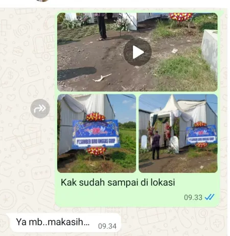 Pengiriman Karangan Bunga Pelem Gabus