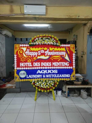 Papan Bunga di Pelem Gabus